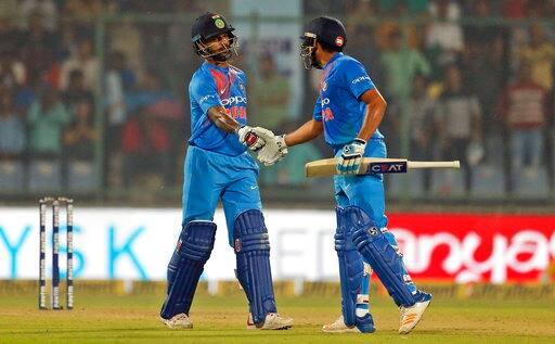 Dhawan had scored 35, 51 not out and 76 in the first three ODIs of the series, in which the visitors have already taken an unassailable 3-0 lead.
