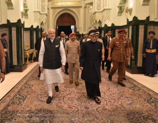 PM in Oman: Modi to visit Shiva temple and Sultaan Qaboos Grand Mosque in Muscat today PM in Oman: Modi to visit Shiva temple and Sultaan Qaboos Grand Mosque in Muscat today