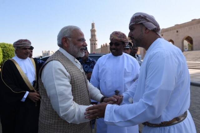 According to Ministry of External Affairs spokesperson Raveesh Kumar, the mosque is built from 300,000 tonnes of Indian sandstone sculpted by 200 craftsmen from India.