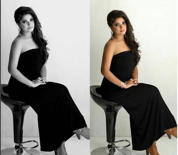 She looks stunning in this picture. She has reduced weight considerably and can be an inspiration for many. Image: officiallokeshbb10