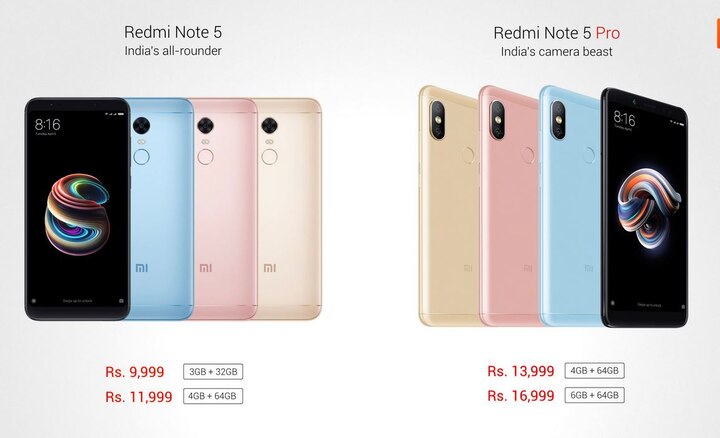 Redmi Note 5 Pro, Redmi Note 5: All you need to know about Xiaomi’s phones Redmi Note 5 Pro, Redmi Note 5: All you need to know about Xiaomi’s phones
