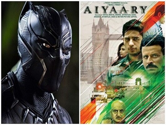 ‘Black Panther’ vs. ‘Aiyaary’ at Indian Box Office 'Black Panther' vs. 'Aiyaary' at Indian Box Office