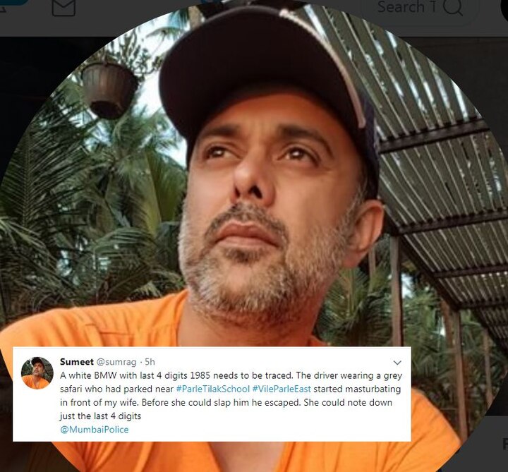 Actor Sumeet Raghavan asks Mumbai police for help after man masturbates infront of his wife Actor Sumeet Raghavan asks Mumbai police for help after man masturbates infront of his wife