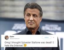 Rumours of Sylvester Stallone\'s death flood the internet with reactions