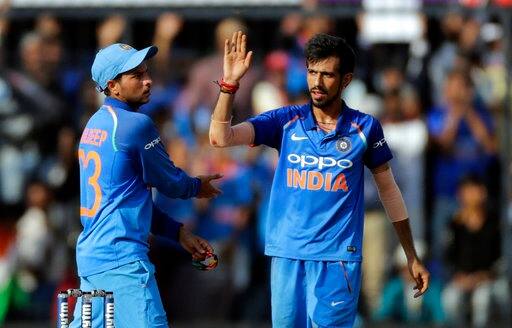 Leg-spinner Chahal has moved up eight slots to 21st position with 16 wickets in the South Africa series while Chinaman bowler Yadav’s 17 scalps have helped him move up 15 positions to take the 47th position. 
