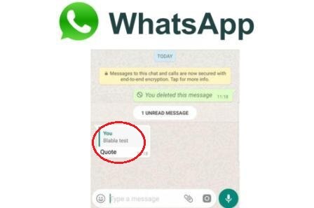 Read WhatsApp’s deleted messages through this 'feature' Read WhatsApp’s deleted messages through this ‘Feature’ Read WhatsApp’s deleted messages through this 'feature'