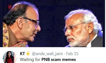 PNB Scam is being given a meme treatment across the internet PNB Scam is being given meme treatment across the internet