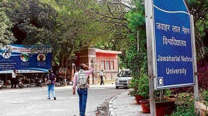 Students protest as 100 per cent surge in JNU mess fee Students protest after 100 percent increase in JNU mess fee