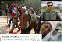 Hats Off ! This Army Officer Attends Husband\'s Funeral With Her Five-Day-Old Daughter