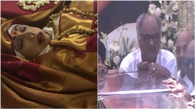 Sridevi dies live updates: Chandni of Bollywood passes away at the age of 54 Cinema icon Sridevi cremated with state honours
