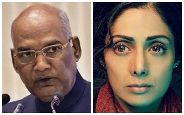 President Ram Nath Kovind says ‘Shocked to hear of passing of movie star Sridevi’ President Ram Nath Kovind says 'Shocked to hear of passing of movie star Sridevi'