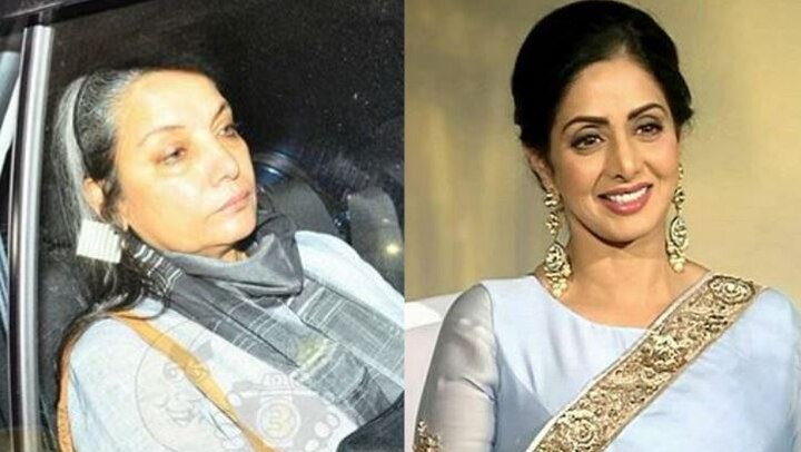 SRIDEVI DEATH: Shabana Azmi cancels Holi party SRIDEVI DEATH: Shabana Azmi cancels Holi party after Sridevi's demise