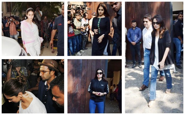 SRIDEVI\'S DEMISE: Celebrities FLOCK to Anil Kapoor\'s house to pay HOMAGE