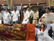 IN PICS: SRK, Amitabh, Aishwarya, Rekha & others gather as Sridevi\'s body reaches Vile Parle Seva Samaj Crematorium