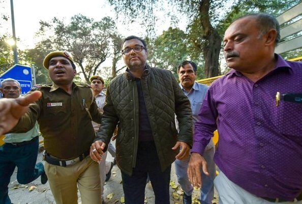 Karti Chidambaram: Held on arrival for Rs 10 lakh in INX media case Karti Chidambaram: Held on arrival for Rs 10 lakh