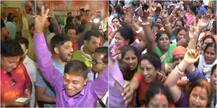 BJP crushes Left in Tripura, workers indulge in massive celebrations