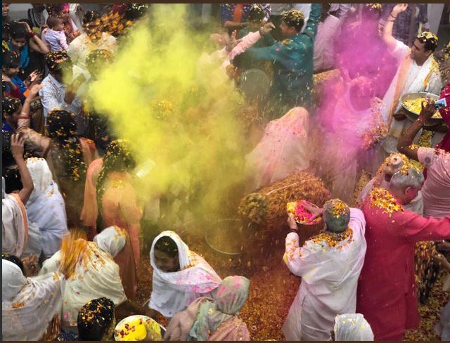 Apple’s CEO shares Holi pics from India shot on iPhone X