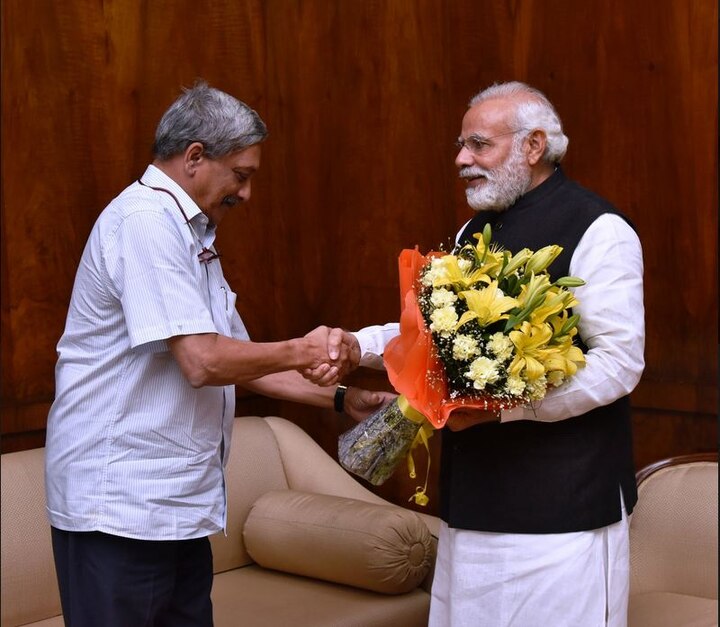 Parrikar congratulates PM Modi and Shah for BJP’s performance Parrikar congratulates PM Modi and Shah for BJP’s performance