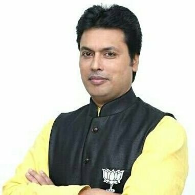 Tripura Pradesh BJP President Biplab Kumar Deb is tipped to be CM choice Tripura Pradesh BJP President Biplab Kumar Deb is tipped to be CM choice