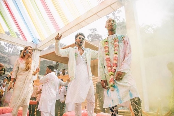 Pharrell Williams was a sport for his first Holi: DJ Khushi Pharrell Williams was a sport for his first Holi: DJ Khushi