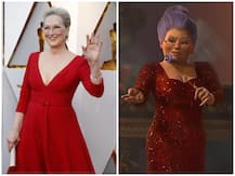 Fans Lose Calm As Meryl Streep\'s Red Gown Resembles Shrek\'s Fairy