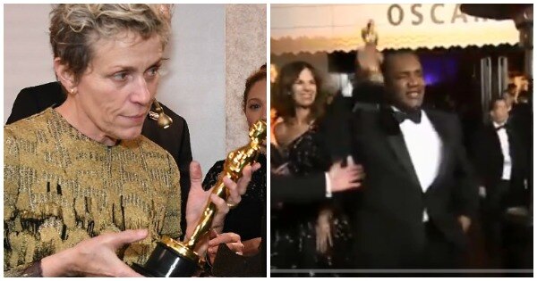 Bizarre! Man Steals Frances McDormand's Oscar Trophy, Flaunts It On Camera Bizarre! Man Steals Frances McDormand's Oscar Trophy, Flaunts It On Camera