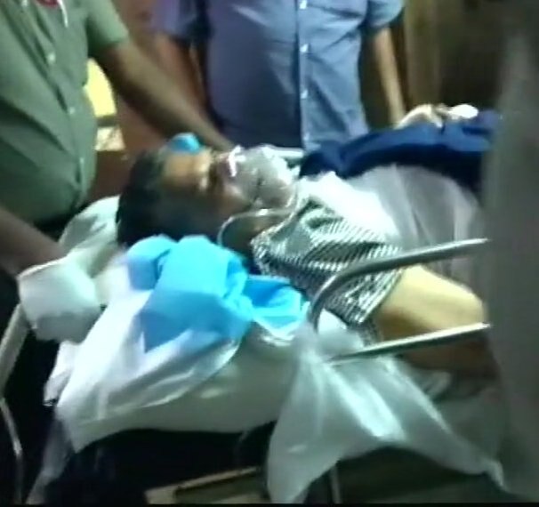 Karnataka ombudsman Vishwanath Shetty stabbed, attacker held Karnataka ombudsman Vishwanath Shetty stabbed, attacker held