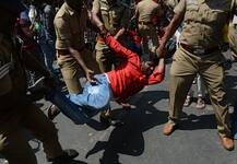 Lenin Toppled in Tripura: Left-Wing Students Clash With Police In Chennai