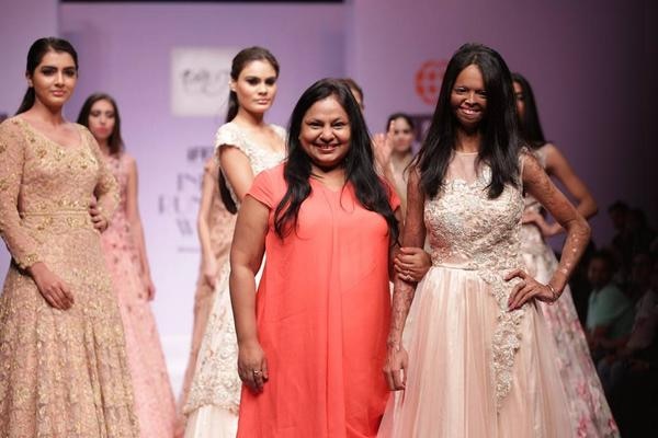 Acid attack survivors take to ramp to celebrate womanhood On Women's Day, acid attack survivors take to ramp to celebrate womanhood