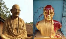 Mahatma Gandhi statue damaged in Kerala, BR Ambedkar bust defaced in Tamil Nadu