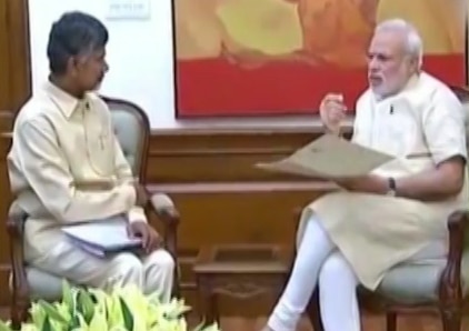 Andhra Pradesh special status Two TDP ministers quit NDA after meeting PM Modi Two TDP ministers quit NDA Cabinet after meeting PM Modi over Andhra special status