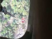 WATCH: IAF helicopter deployed to douse Kurangani forest fire with underslung Bambi Bucket