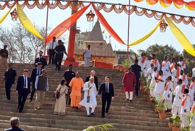 French President Emmanuel Macron bids an emotional goodbye to India, conveys one last message French President Emmanuel Macron bids an emotional goodbye to India, conveys one last message