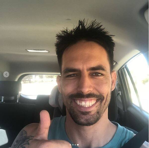 However, the fast bowler later on shared another picture to suggest he was out of danger.