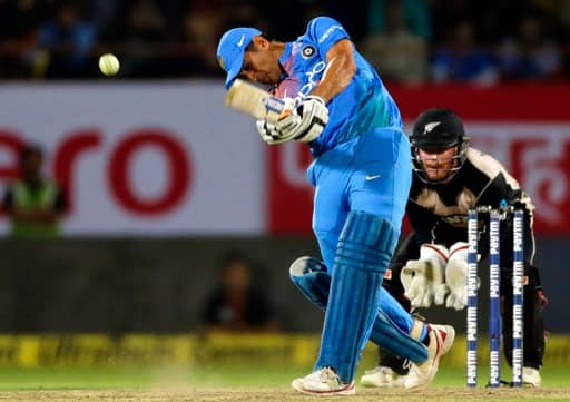 MS Dhoni is next on the list with 46 sixes in 89 caps