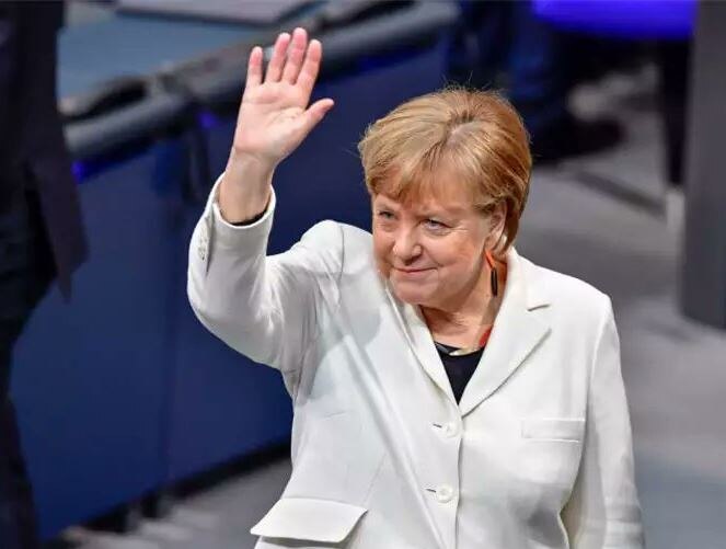 German Parliament elects chancellor Angela Merkel for fourth term German parliament elects chancellor Angela Merkel for fourth term