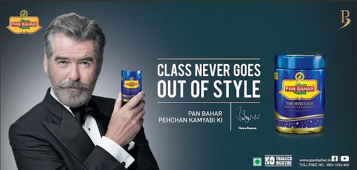 Brosnan says was ‘cheated’ by pan masala brand Ex-007 James Bond Pierce Brosnan says he was 'cheated' by pan masala brand