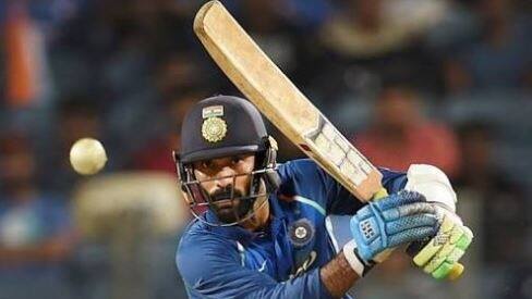 But as Karthik was busy smashing the final ball over the boundary rope, skipper Rohit Shamra missed out on the nail-biting closing moments of the match. 