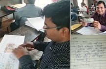 UP: Currency notes found in answer sheets during checking of 12th board examination papers in Firozabad