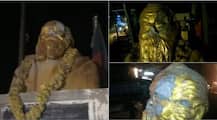 TN: Another Periyar statue vandalised, unidentified persons cut off head of it using chisel