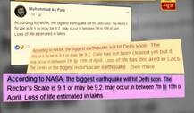 Viral Sach: Has NASA predicted a massive earthquake in Delhi?