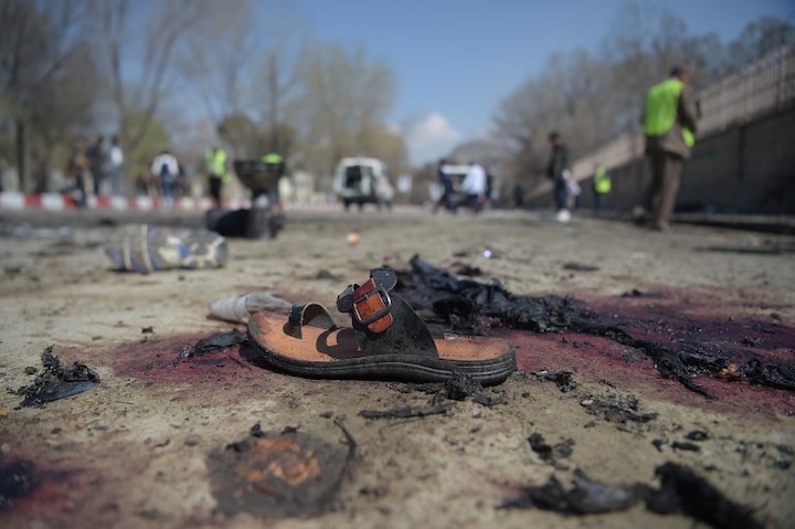 Kabul Suicide Blast: Death  toll reaches 33, IS claims the attack Kabul Suicide Blast: Death  toll reaches 33, IS claims the attack