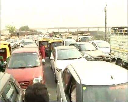The traffic jam is going on for the last 2 hours.
