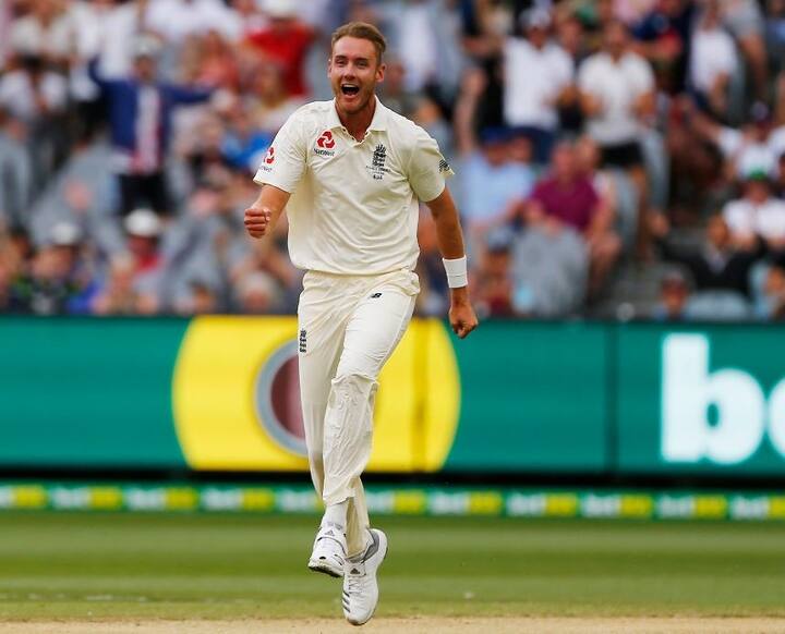 In the gathering dusk in the first over after the dinner break, the 31-year-old Nottingham bowler had Latham caught at midwicket by Chris Woakes during the day-night Test. The England players rushed from all corners of the field to congratulate Broad for what was one of the few bright spots of their day.