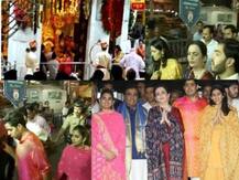 IN PICS: Ambani Family, Shloka Mehta Visit Siddhivinayak Temple