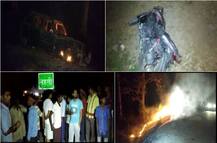 Bihar: Two bike-borne journalists crushed to death by a speeding car, murder suspected