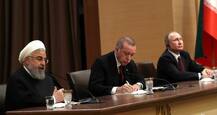 In trilateral summit Russia, Turkey, Iran vow to secure Syria\'s territorial integrity