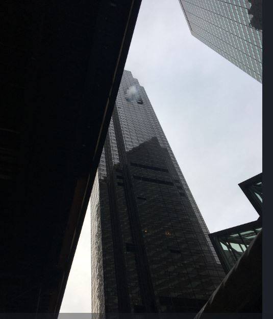 Streets surrounding the building that were closed off as tourists snapped pictures on their phones.