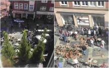 Three dead, 30 injured as van bulldozes into busy restaurants in Germany