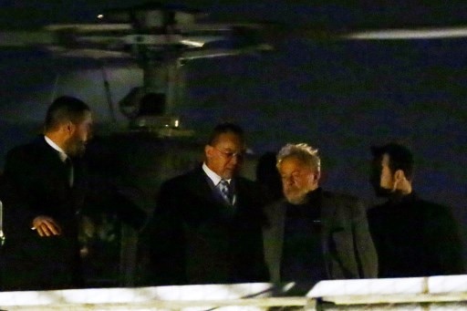 Brazil's ex-President Lula turns himself in to police Brazil's ex-President Lula turns himself in to police